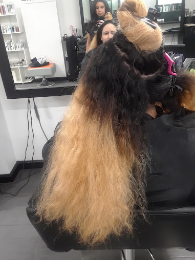 Stylist at work